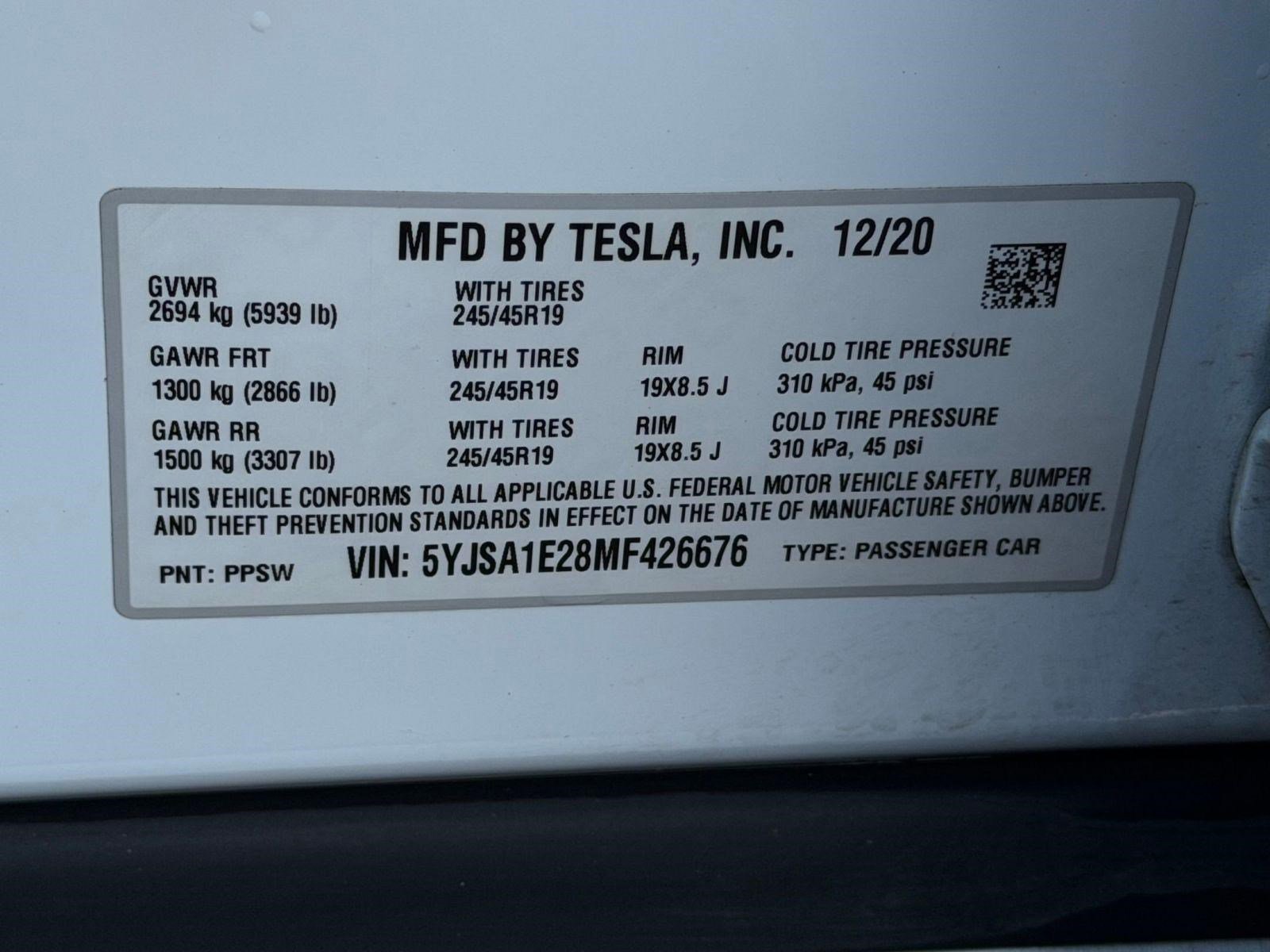Used 2021 Tesla Model S Long Range image 19