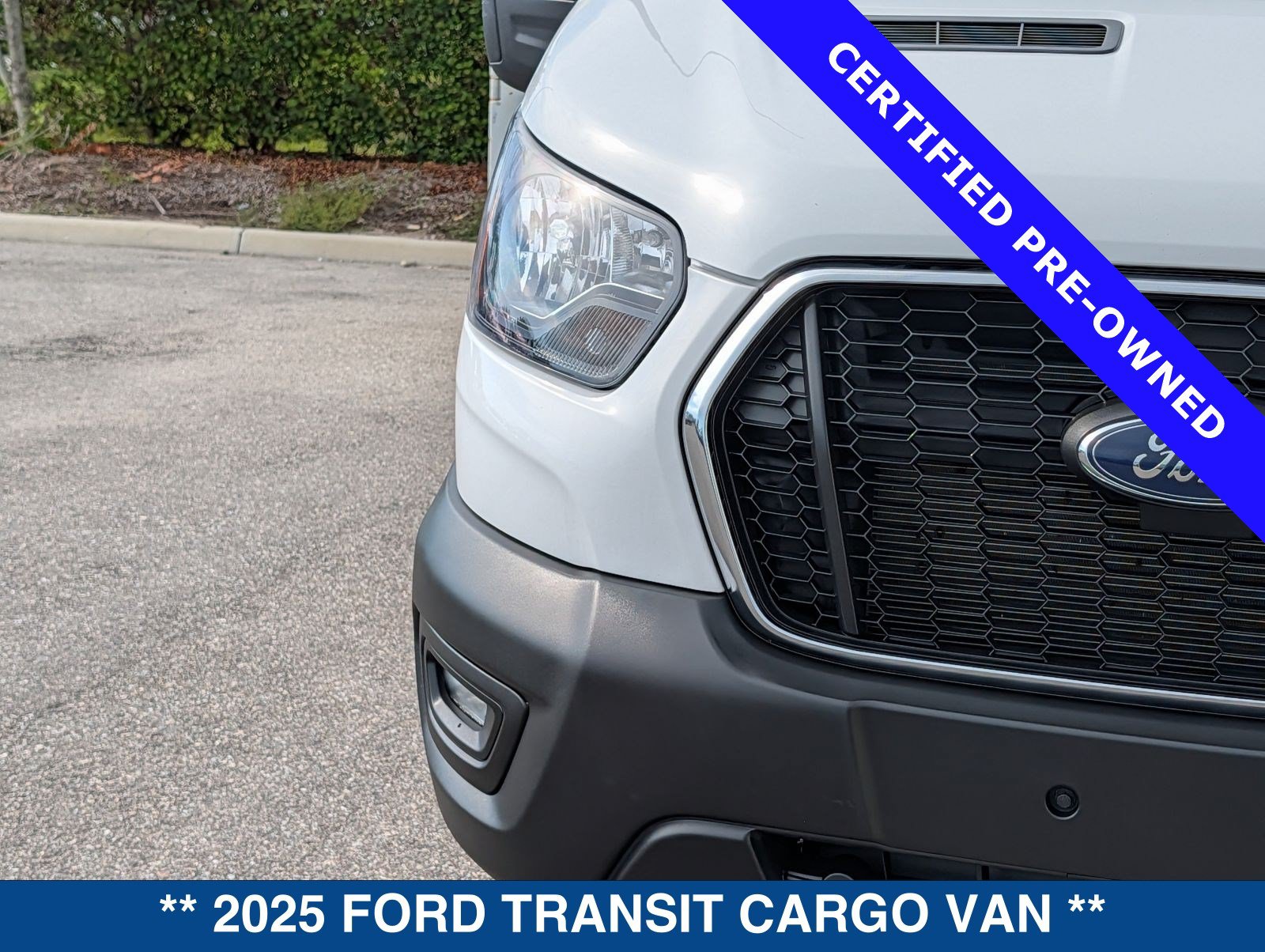 Certified 2025 Ford Transit 250 Low Roof w/ Exterior Upgrade Package RWD image 10