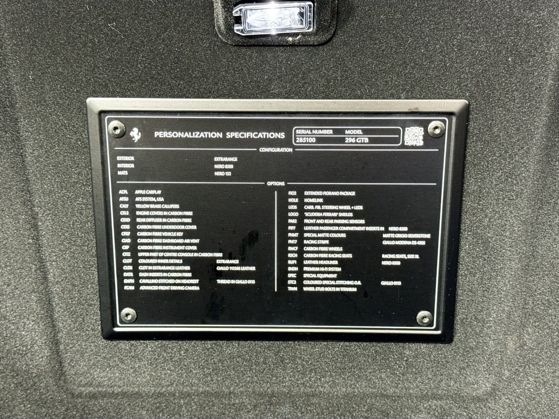 Certified 2022 Ferrari 296 GTB RWD image 28