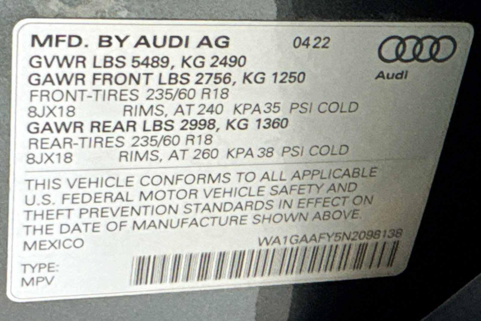 Used 2022 Audi Q5 2.0T Premium w/ Convenience Package image 29