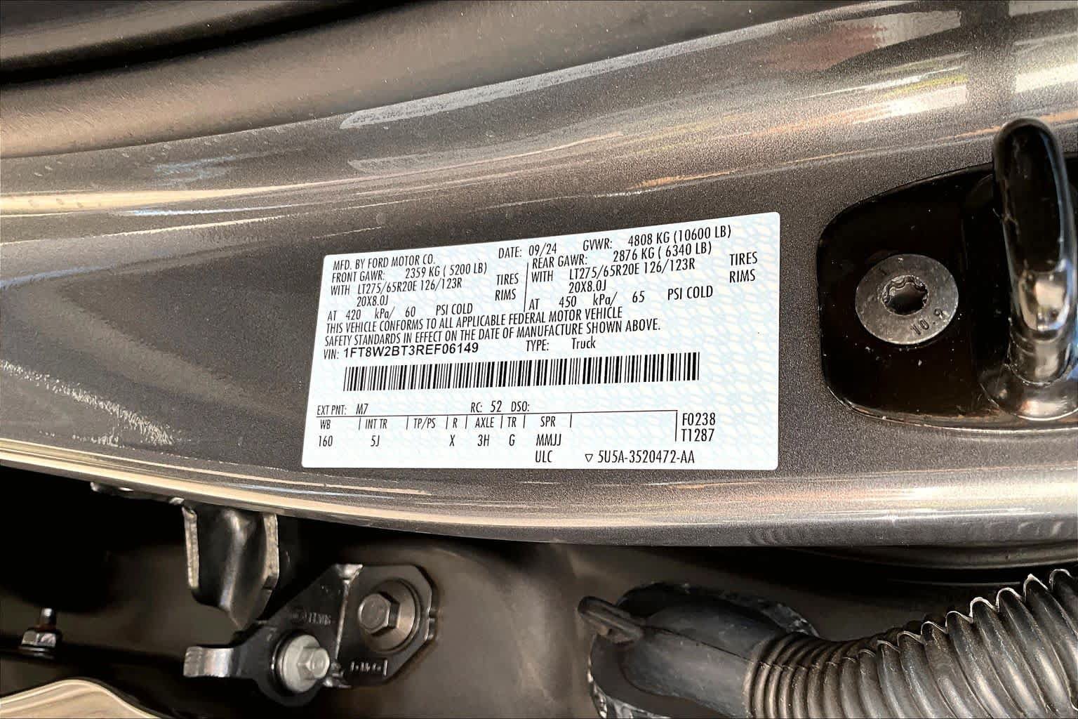 Certified 2024 Ford F250 Lariat w/ Sport Appearance Package AWD/4WD image 36