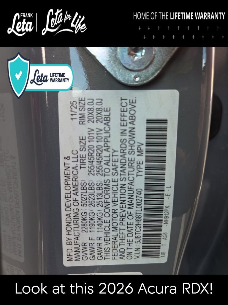 New 2026 Acura RDX A-Spec image 35