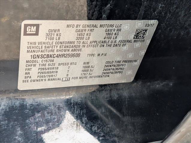 Used 2017 Chevrolet Tahoe LT RWD image 20