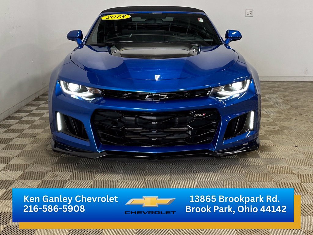 Certified 2018 Chevrolet Camaro ZL1 RWD image 2
