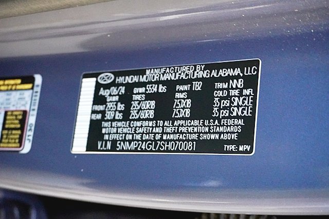 Certified 2025 Hyundai Santa Fe SEL image 33