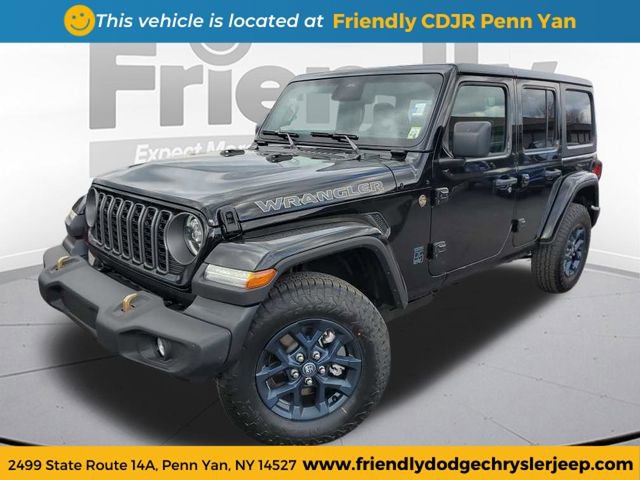 New 2026 Jeep Wrangler Unlimited Sport AWD/4WD 360° Tour