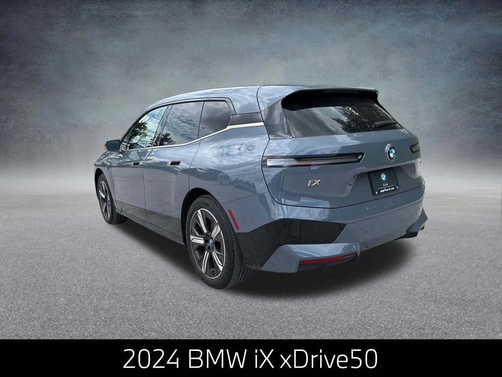 Certified 2024 BMW iX xDrive50 w/ Premium Package AWD/4WD image 3