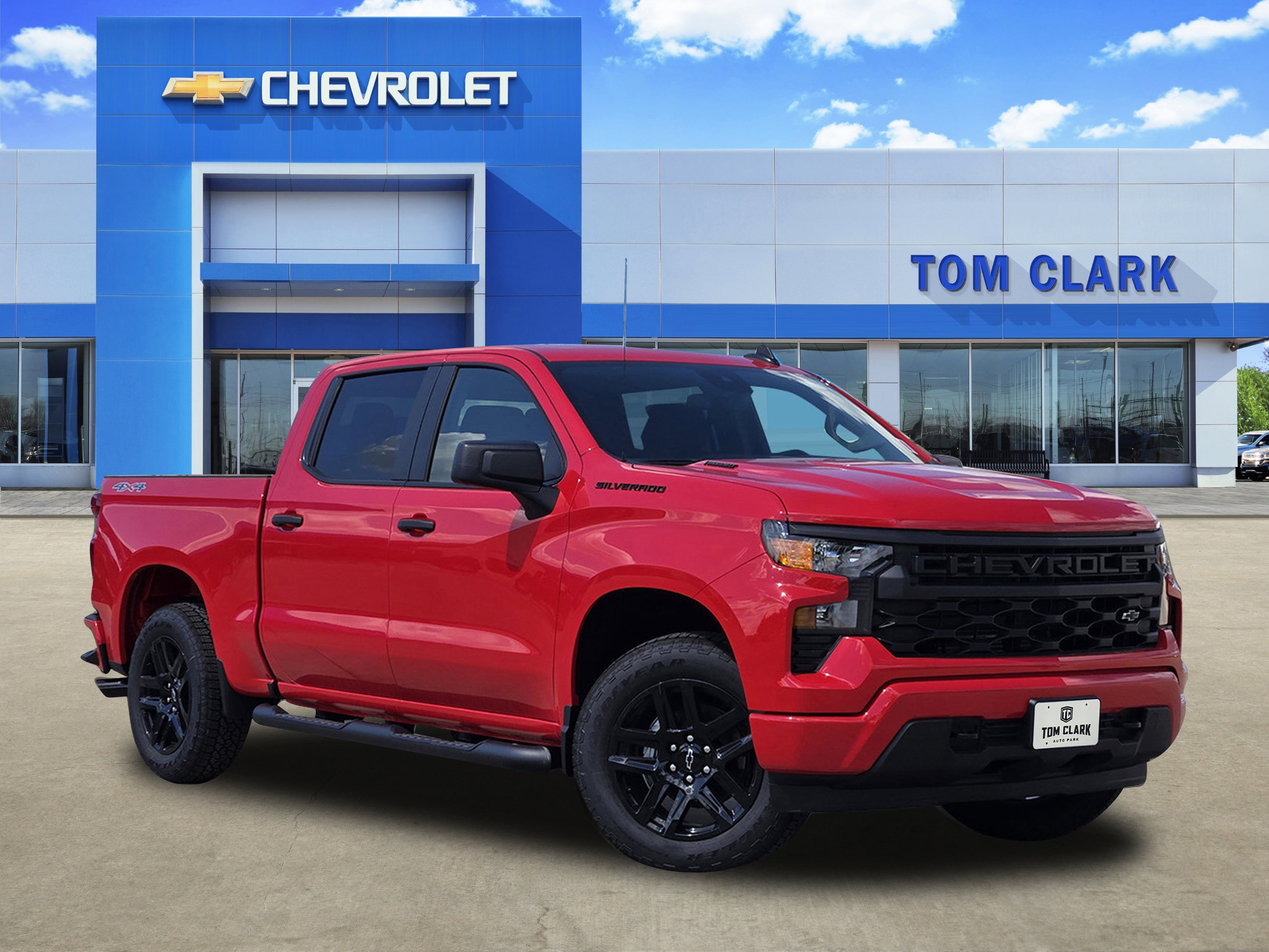 New 2025 Chevrolet Silverado 1500 Custom w/ Turbomax Blackout Package