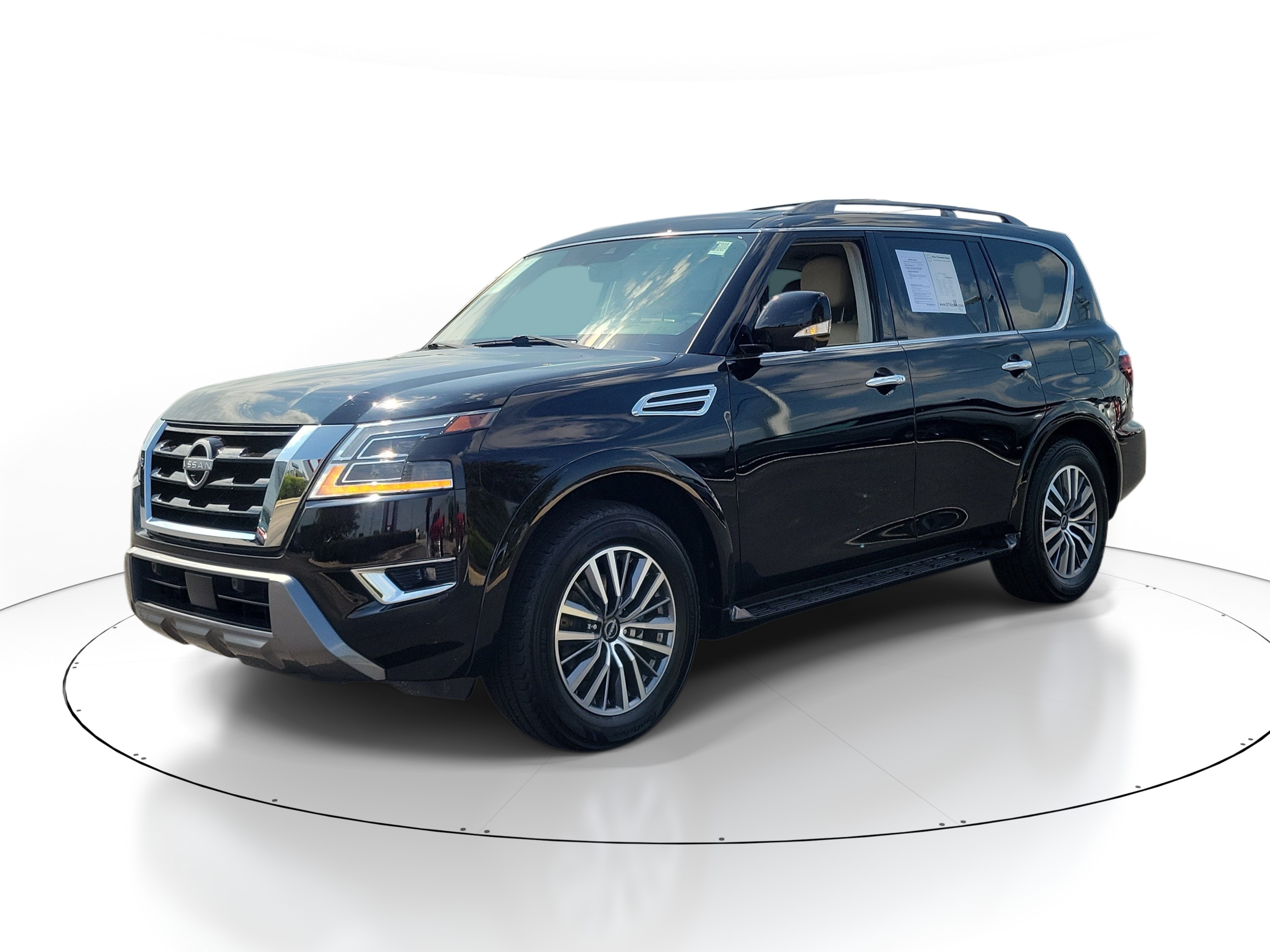 Certified 2023 Nissan Armada SL w/ Captain's Chairs Package AWD/4WD image 2