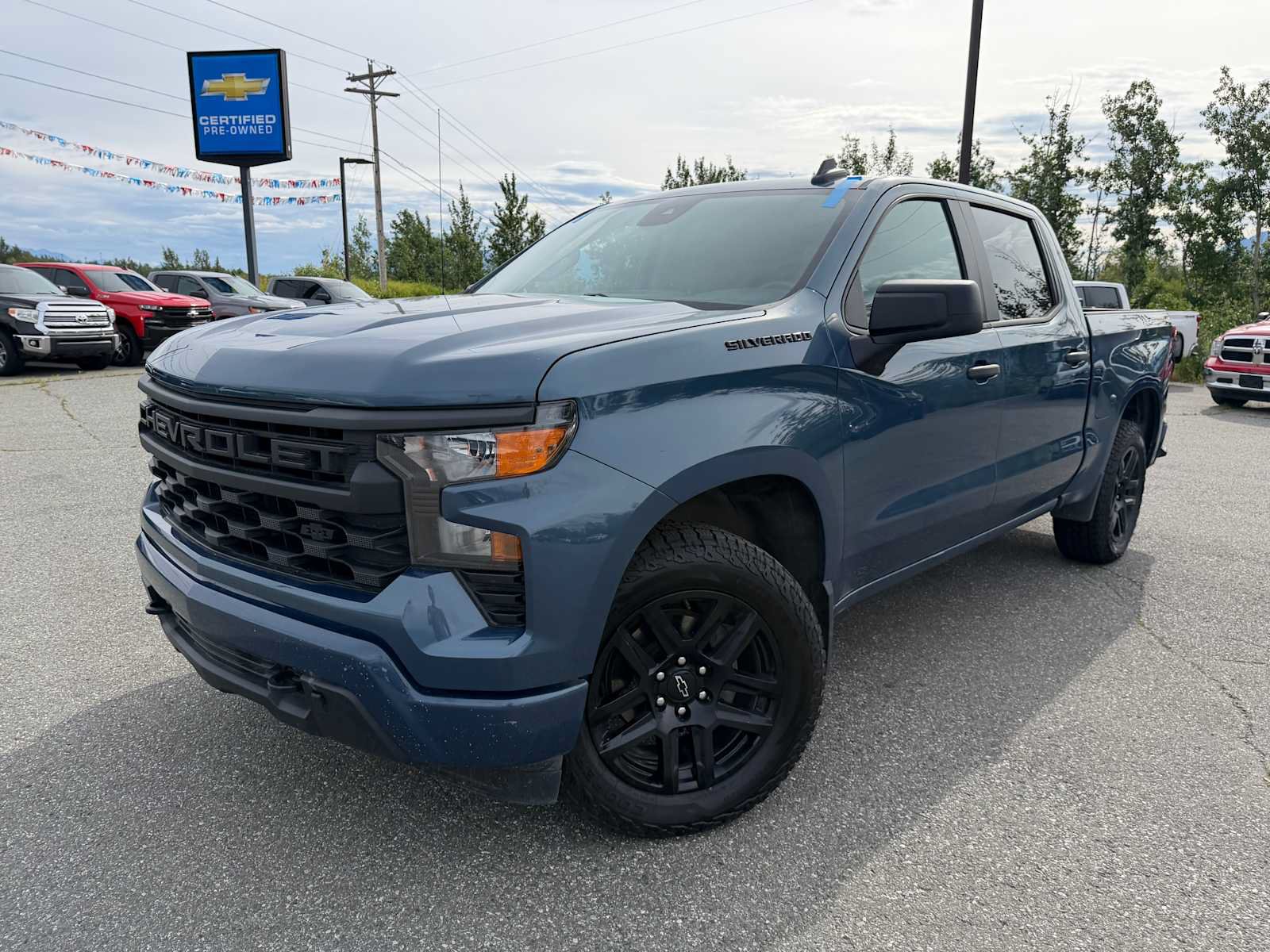 Used 2024 Chevrolet Silverado 1500 Custom w/ LPO, Dark Essentials Package