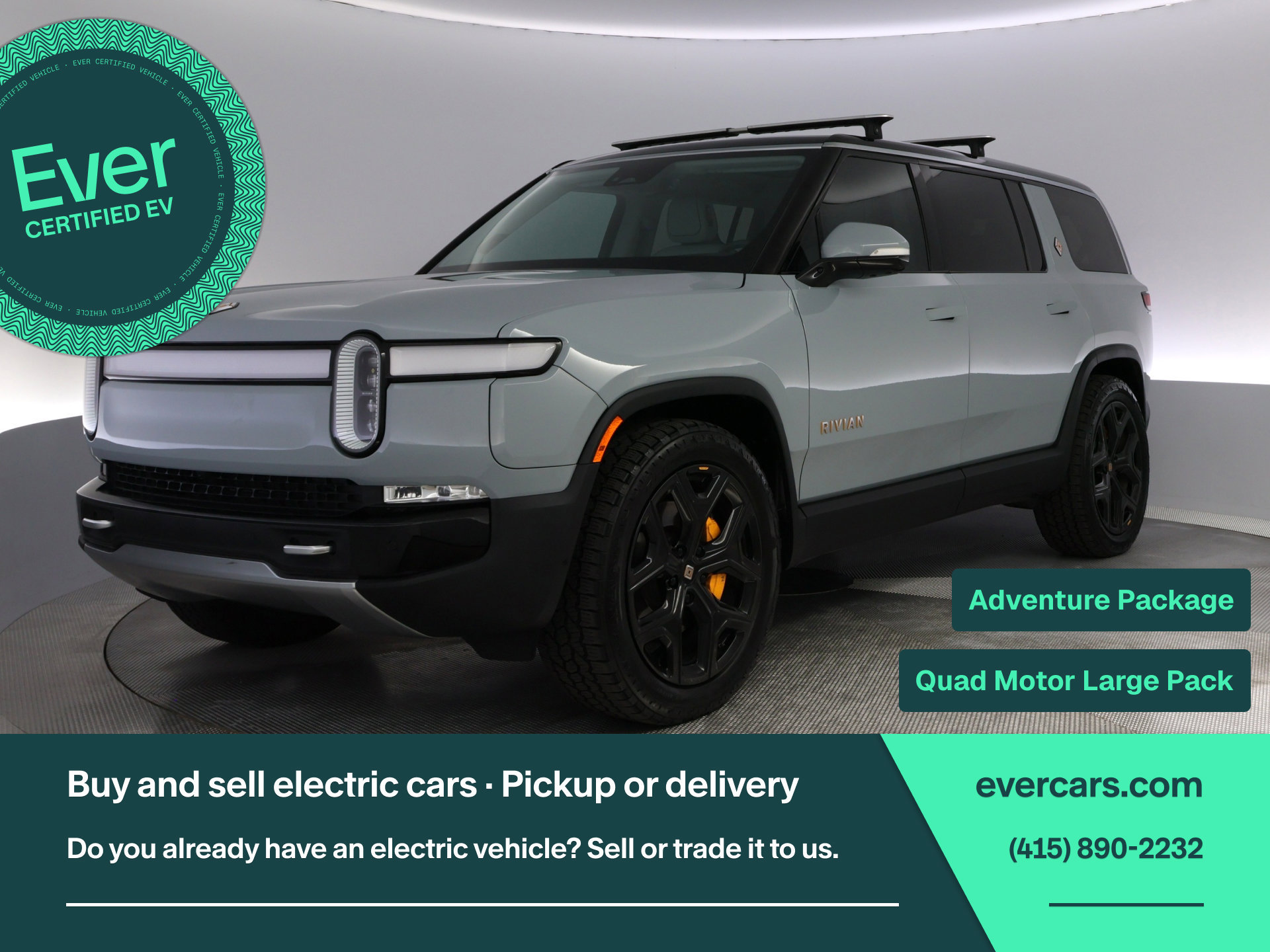 Used 2023 Rivian R1S Adventure Quad