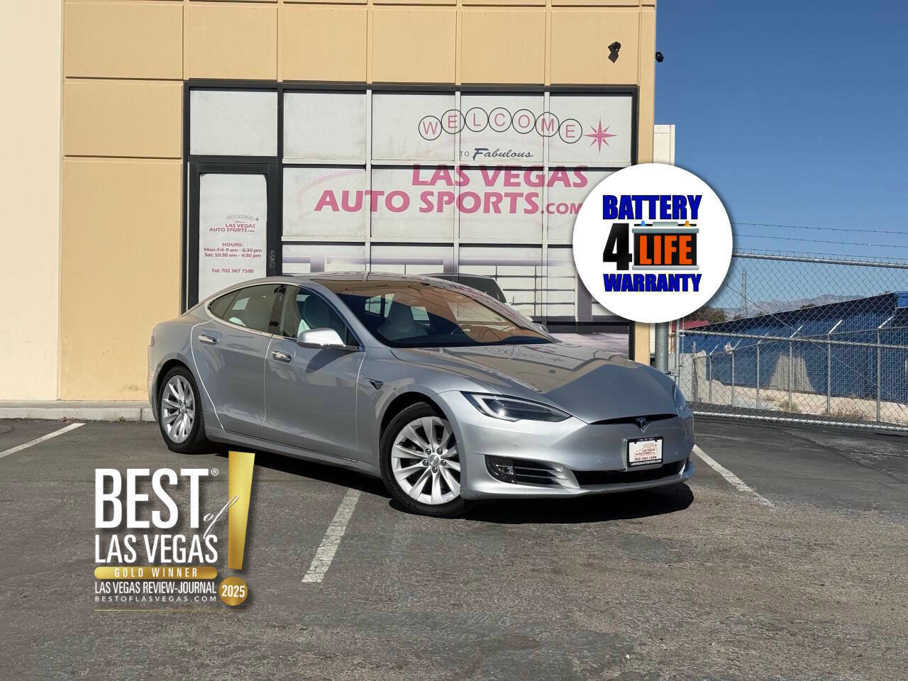 Used 2018 Tesla Model S 75D AWD/4WD image 1
