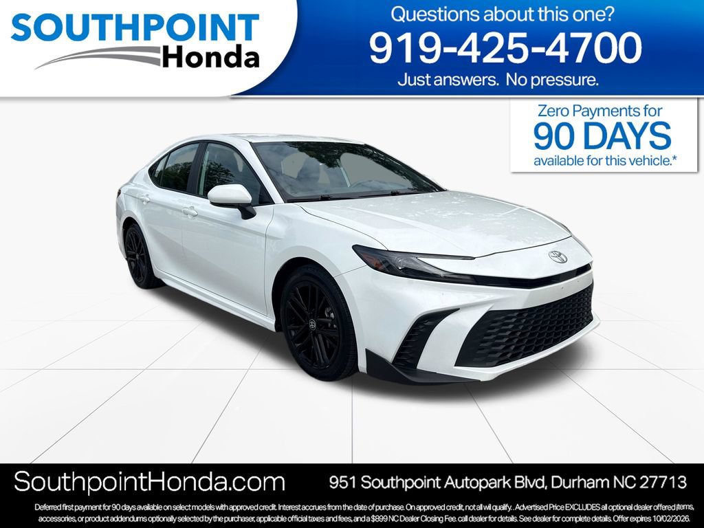 Used 2025 Toyota Camry SE