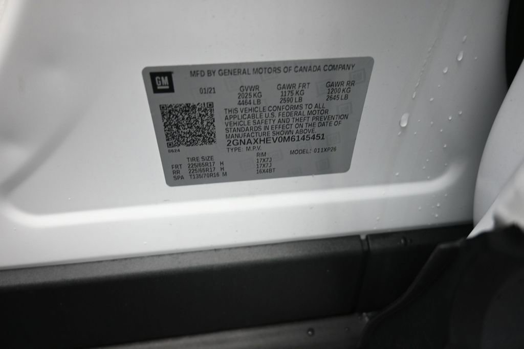 Used 2021 Chevrolet Equinox LS w/ LS Convenience Package FWD image 19