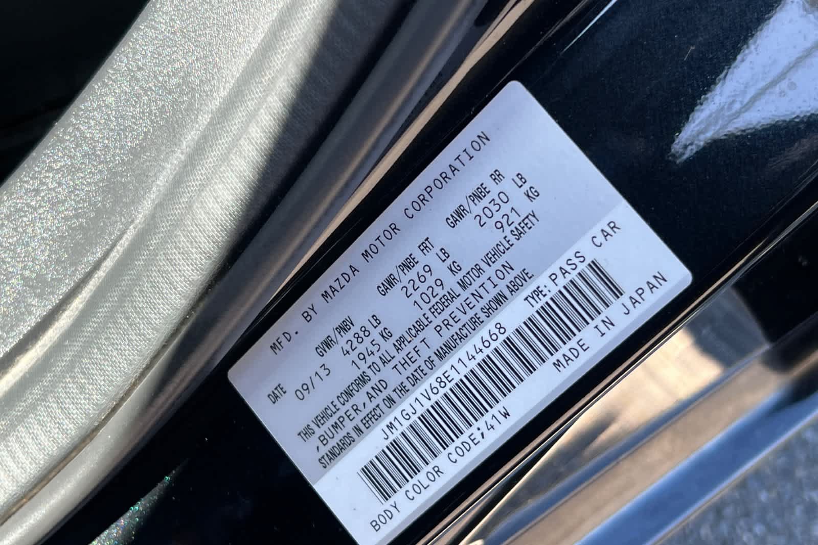 Used 2014 MAZDA MAZDA6 Touring FWD image 32