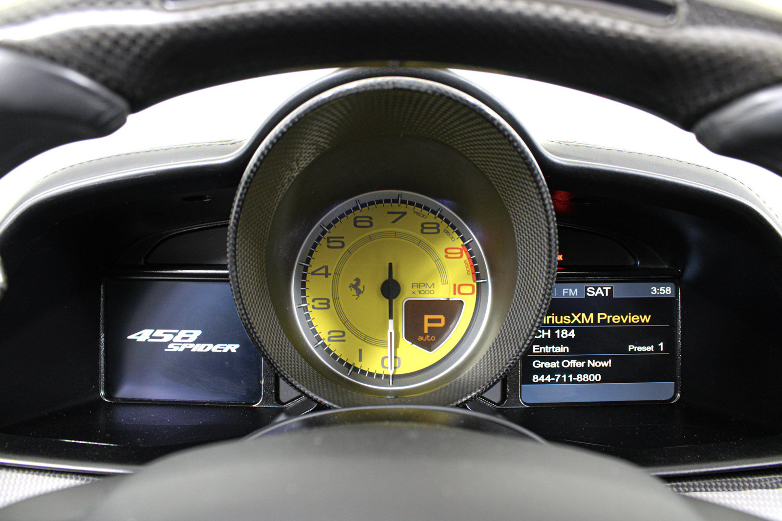 Certified 2013 Ferrari 458 Spider RWD image 51