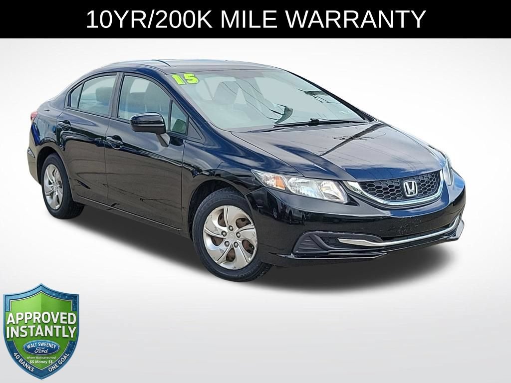 Used 2015 Honda Civic LX video 1