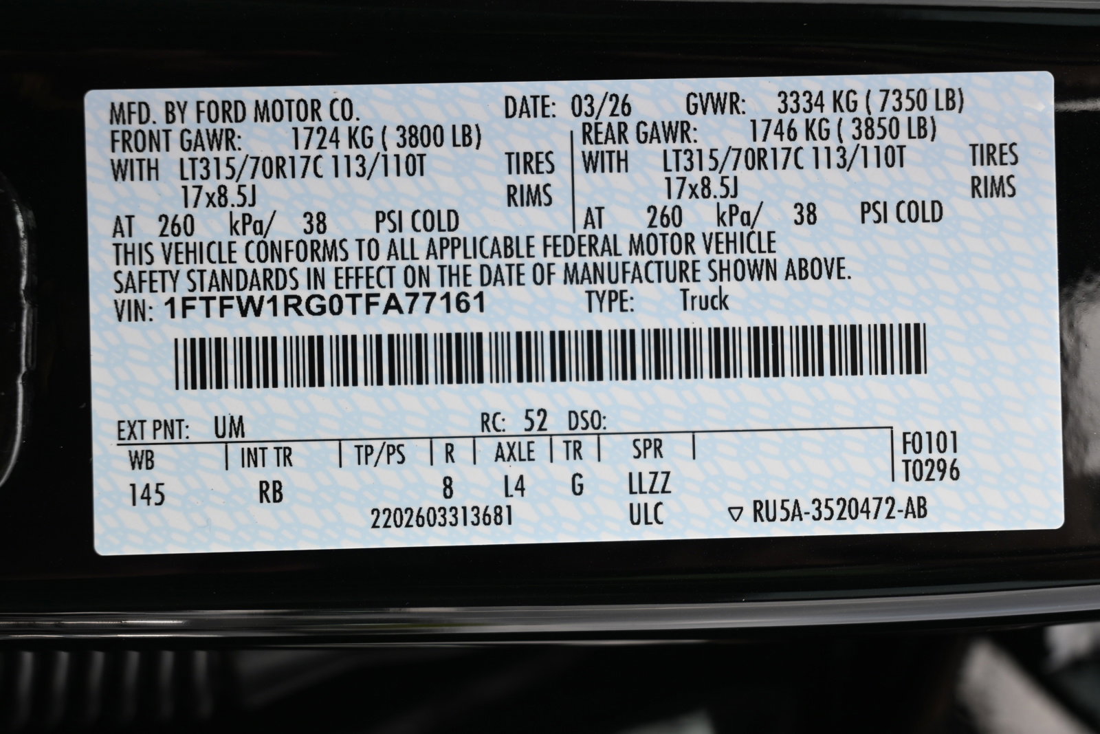 New 2026 Ford F150 Raptor AWD/4WD image 46