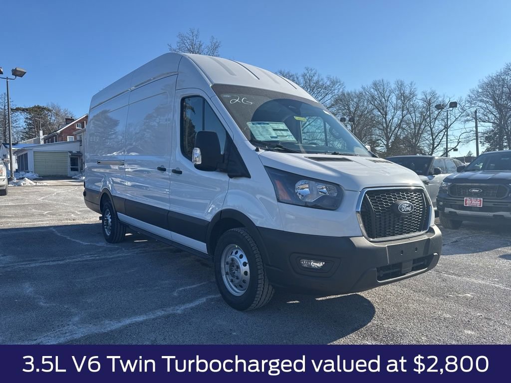 New 2026 Ford Transit 350 148 High Roof Extended AWD w/ Load Area Protection Package image 2