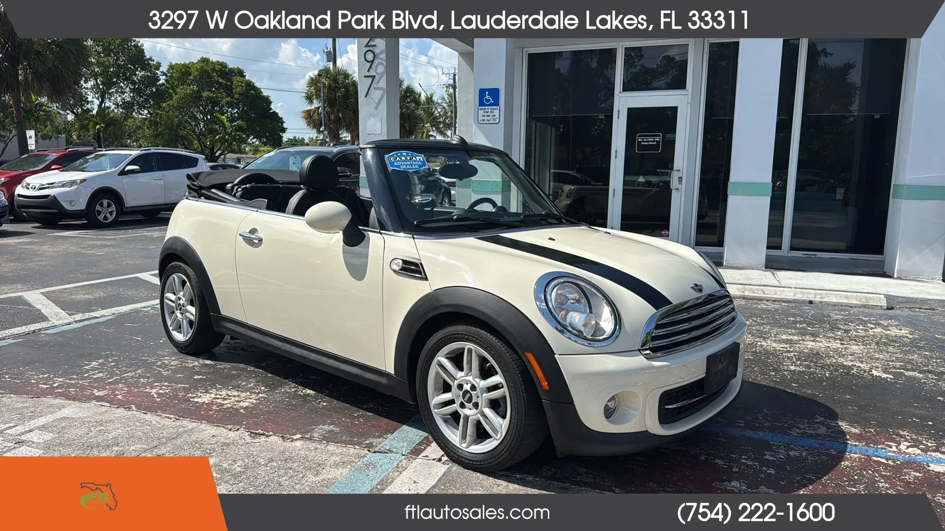 Used 2012 MINI Cooper Convertible FWD image 3