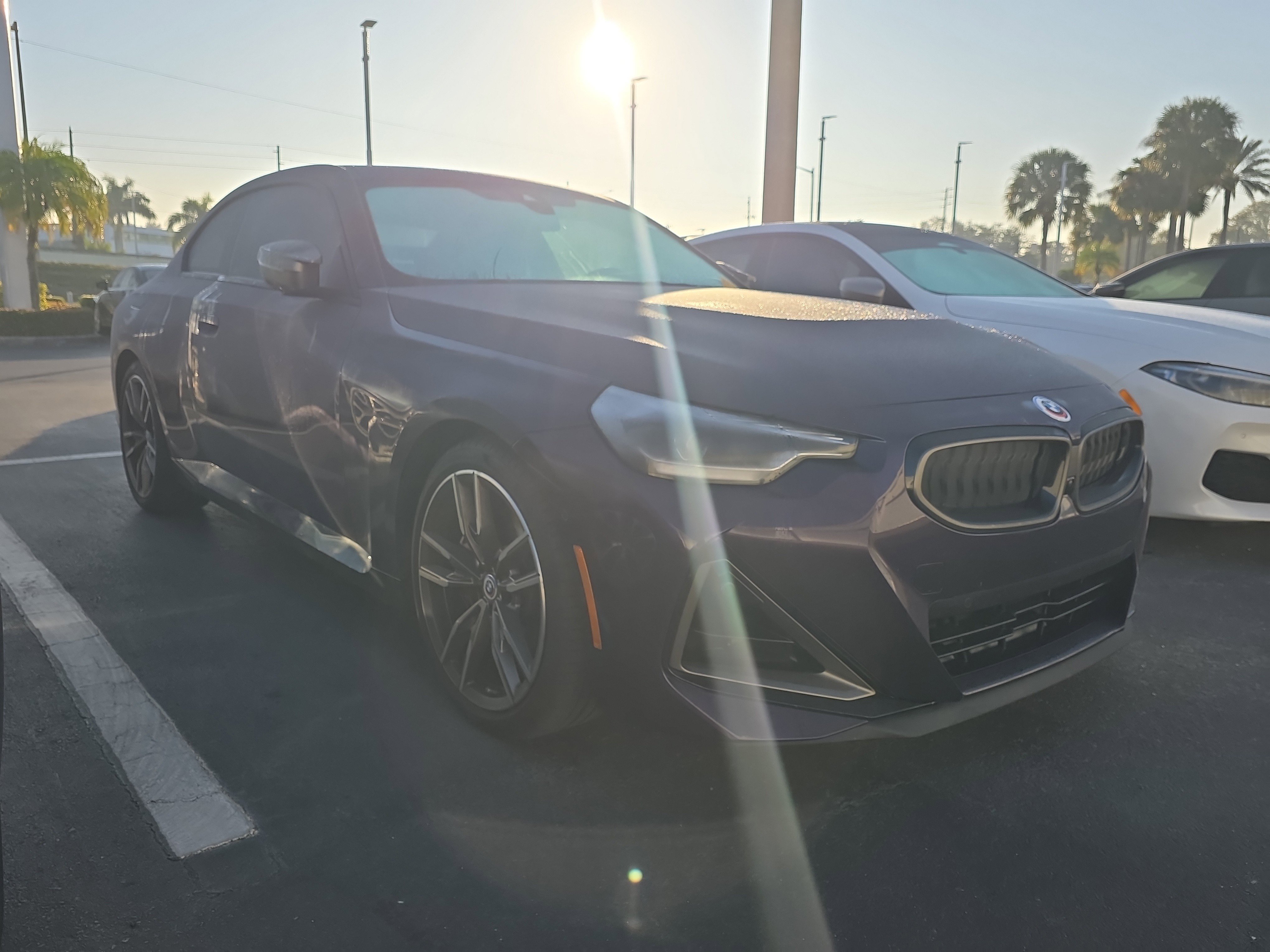 Used 2022 BMW M240i xDrive Coupe w/ Parking Assistance Package image 2