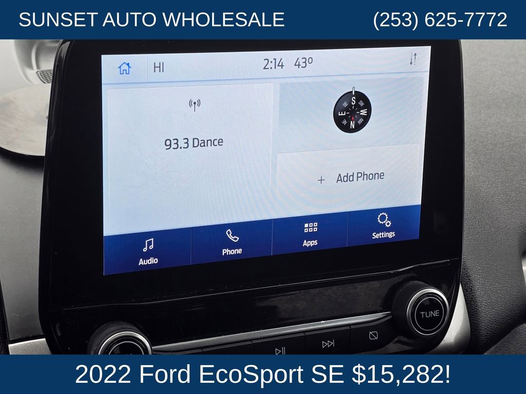 Used 2022 Ford EcoSport SE AWD/4WD image 34