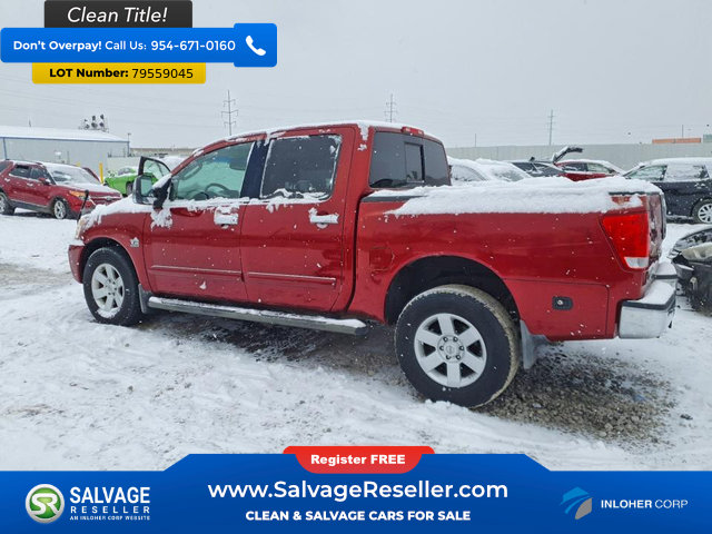Used 2004 Nissan Titan LE w/ (NAV) Nissan Navigation Pkg AWD/4WD image 3