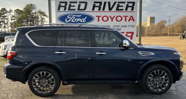 Used 2024 Nissan Armada Platinum w/ Captain's Chairs Package