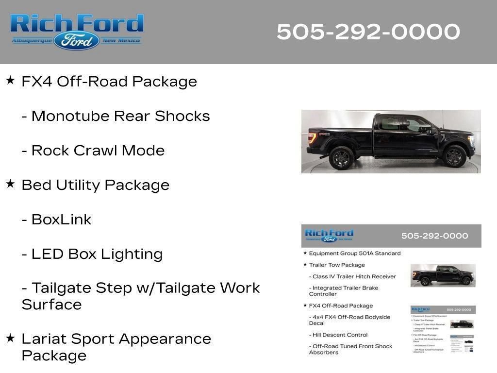 Certified 2023 Ford F150 Lariat AWD/4WD image 45