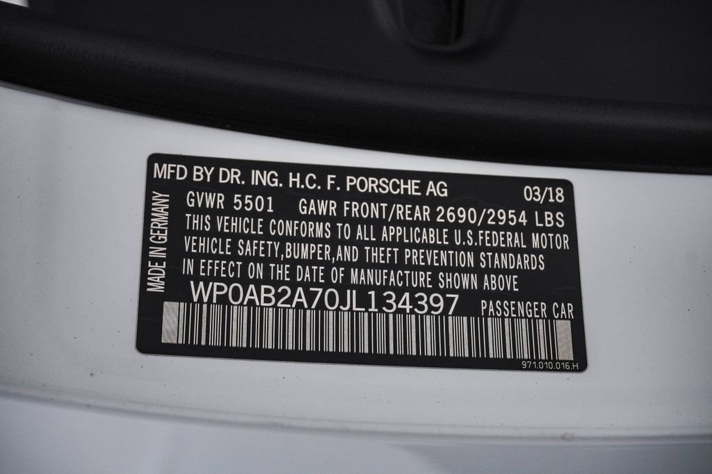 Used 2018 Porsche Panamera 4S AWD/4WD image 30