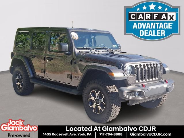 Used 2018 Jeep Wrangler Unlimited Rubicon