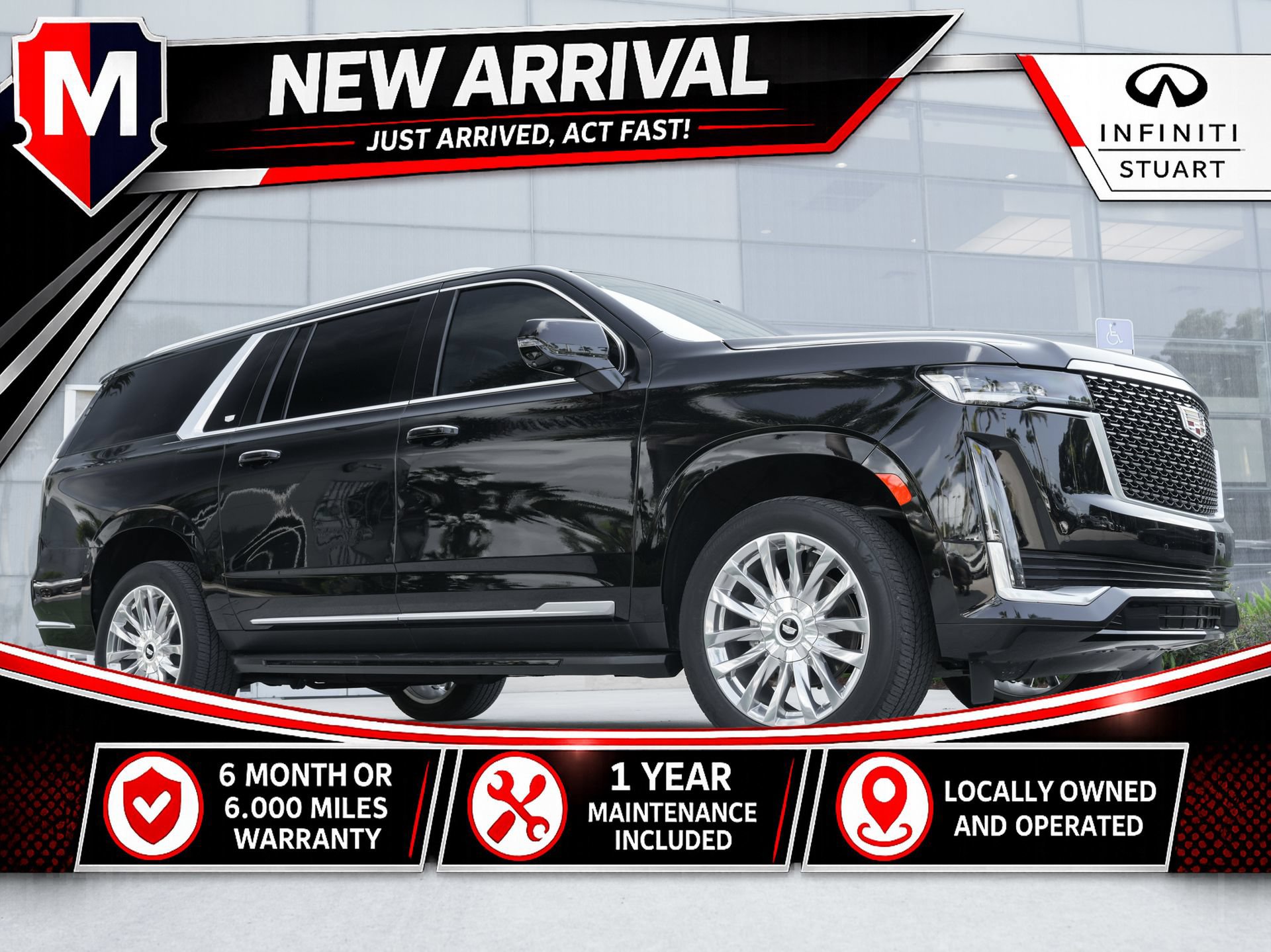 Used 2023 Cadillac Escalade ESV Premium Luxury RWD image 1