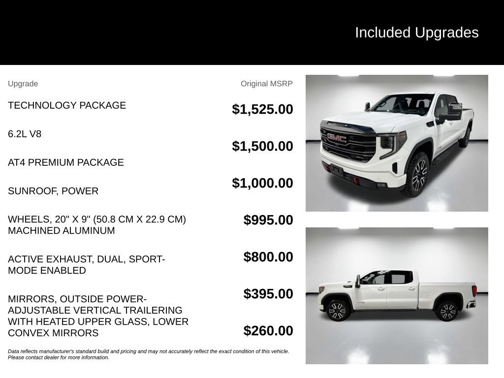 Used 2024 GMC Sierra 1500 AT4 w/ Technology Package AWD/4WD image 7