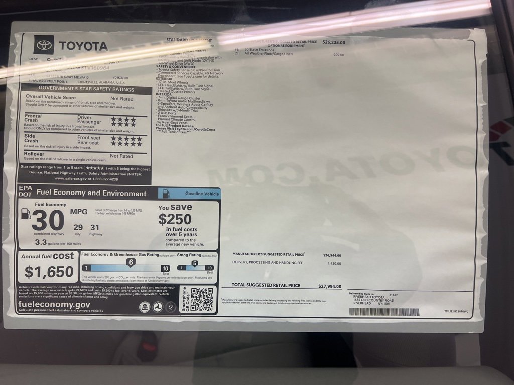 New 2026 Toyota Corolla Cross L image 11