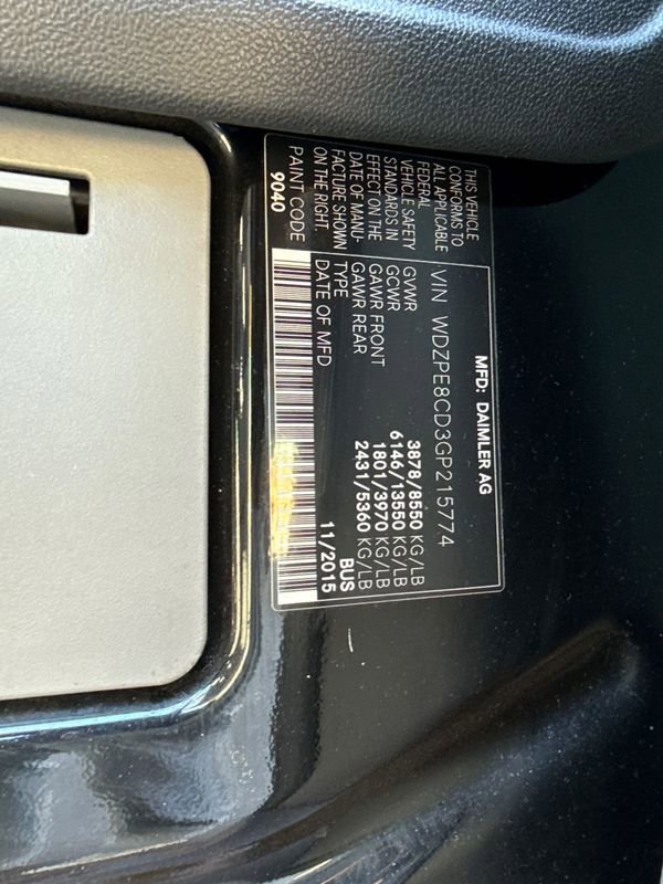 Used 2016 Mercedes-Benz Sprinter 2500 image 30