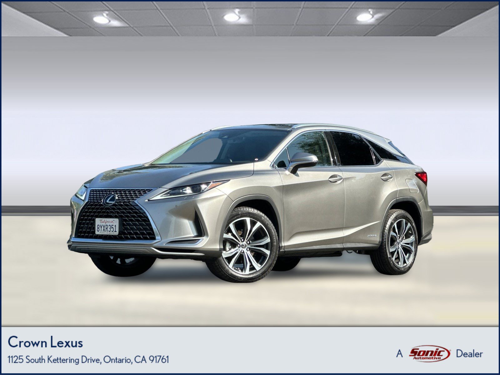 Certified 2022 Lexus RX 450h AWD w/ Premium Package image 1