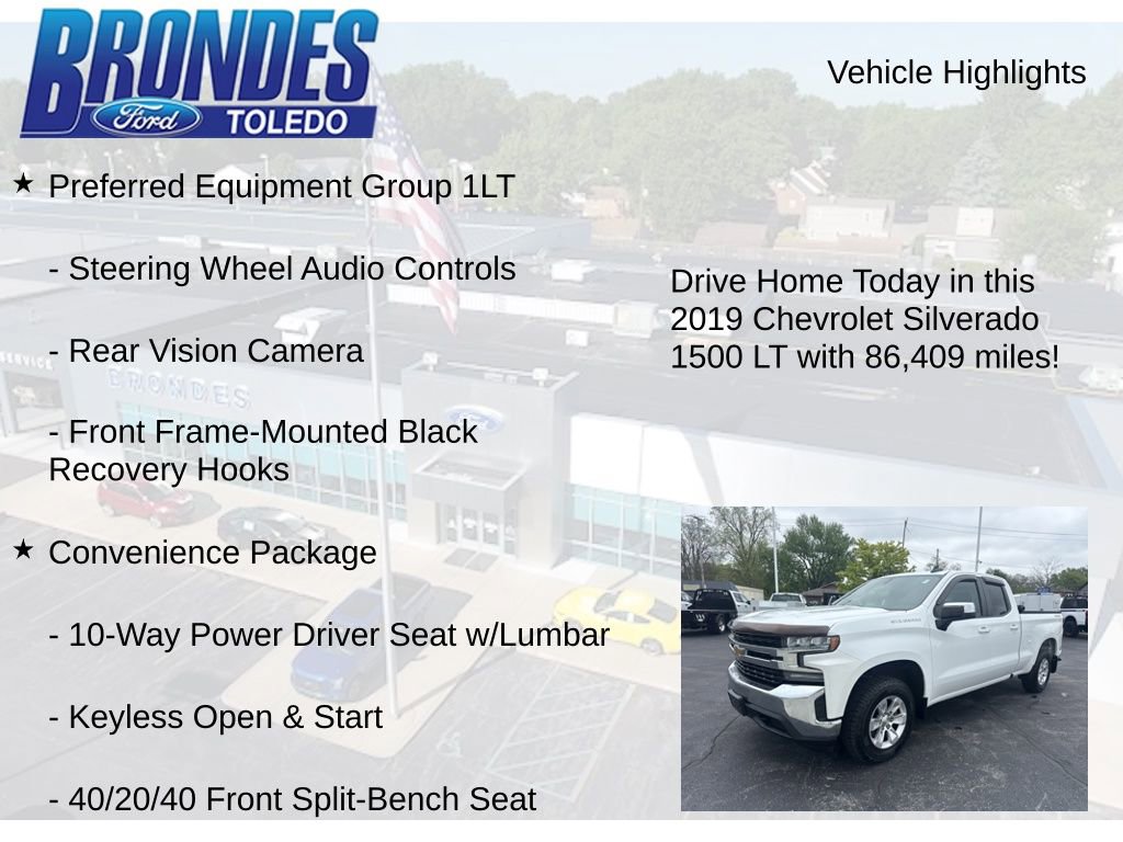 Used 2019 Chevrolet Silverado 1500 LT w/ All-Star Edition AWD/4WD image 21
