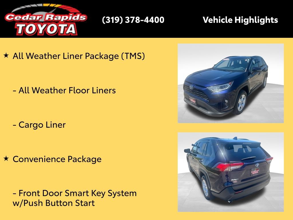 Certified 2021 Toyota RAV4 XLE w/ Convenience Package AWD/4WD image 30