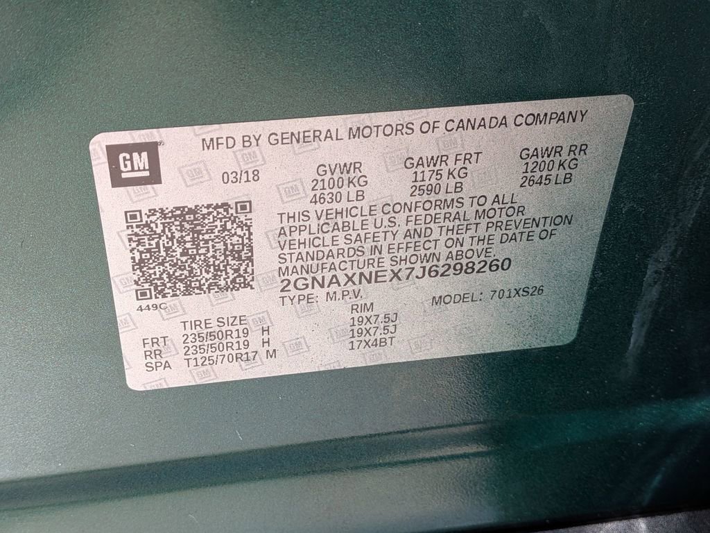 Used 2018 Chevrolet Equinox Premier FWD image 30