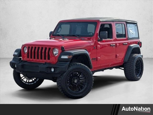 Used 2022 Jeep Wrangler Unlimited Sport image 1