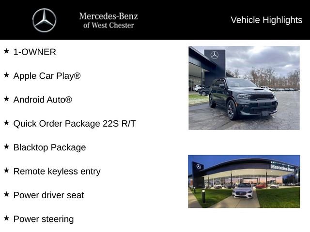Used 2022 Dodge Durango R/T w/ Blacktop Package image 5