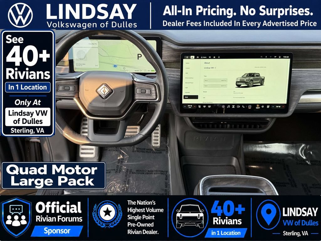 Used 2022 Rivian R1T Adventure AWD/4WD image 13