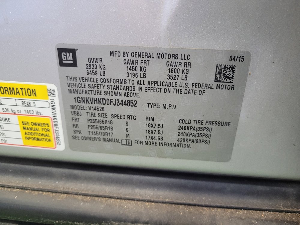 Used 2015 Chevrolet Traverse LT AWD/4WD image 33
