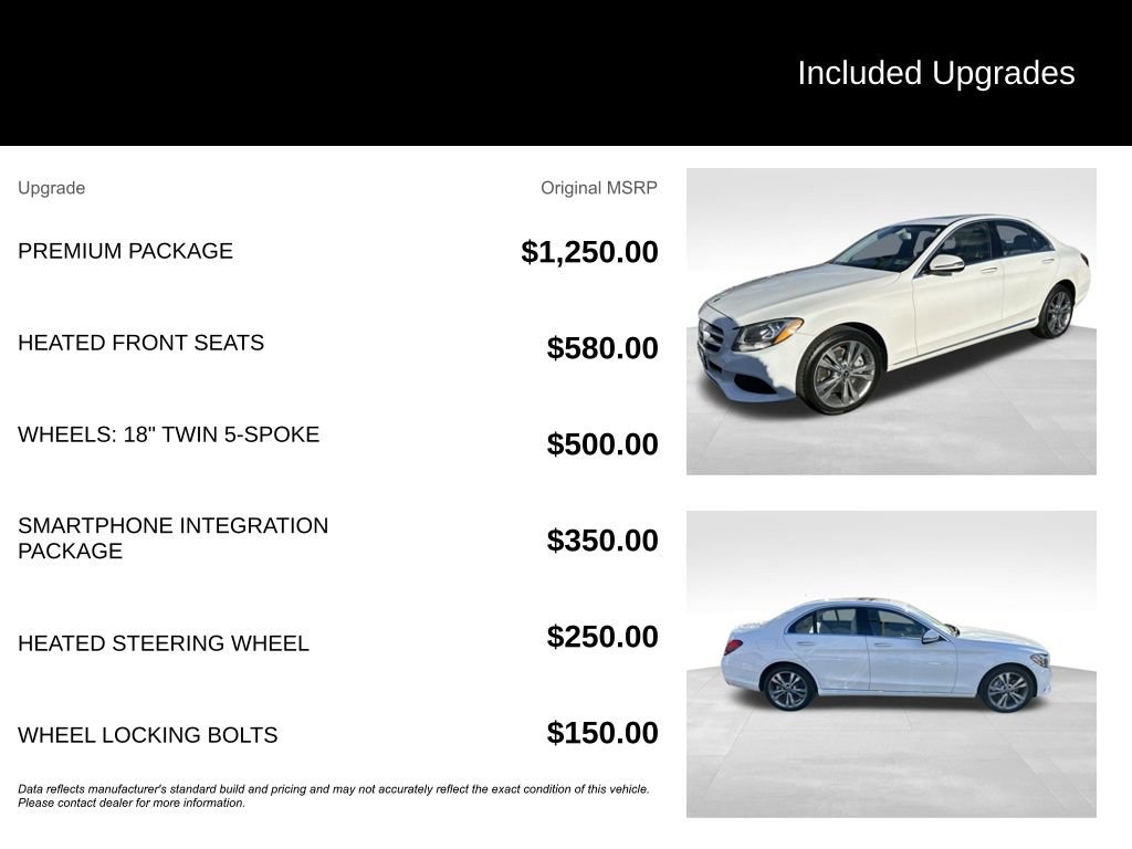 Used 2018 Mercedes-Benz C 300 C 300 w/ Premium Package image 10