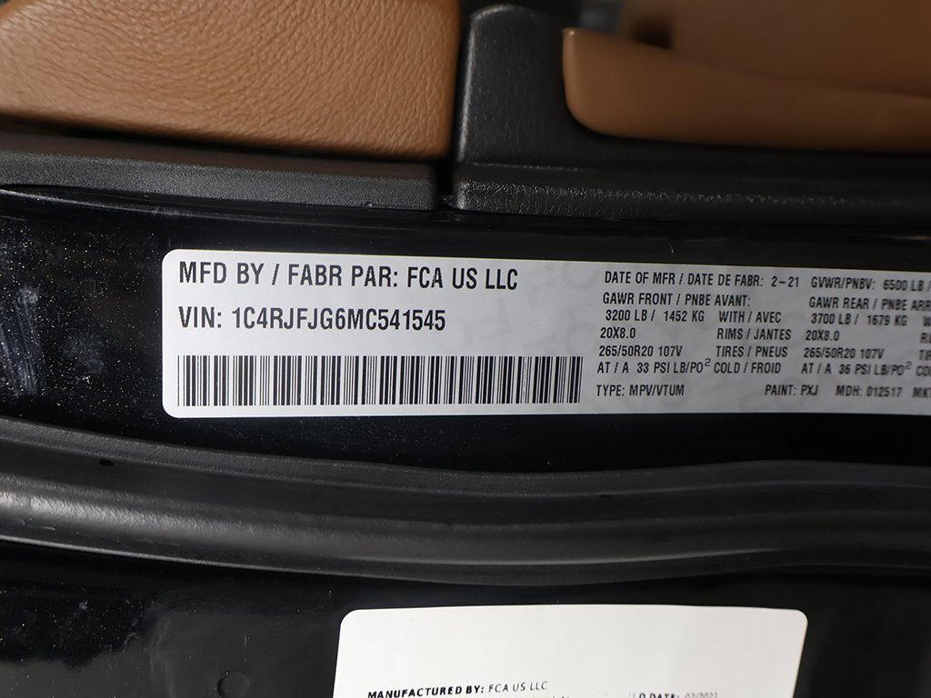 Used 2021 Jeep Grand Cherokee Summit image 55