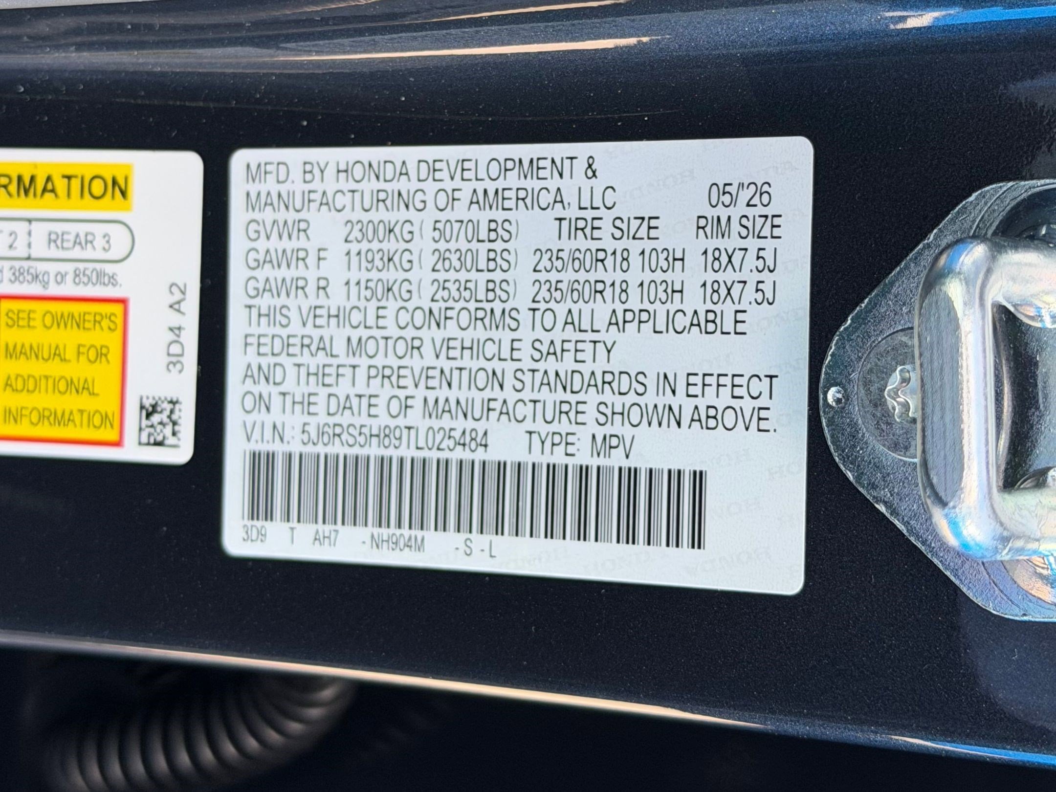 New 2026 Honda CR-V Sport-L image 21