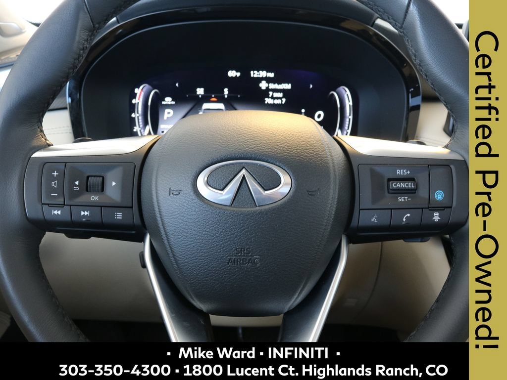 Certified 2025 INFINITI QX60 Luxe w/ Cargo Package AWD/4WD image 9
