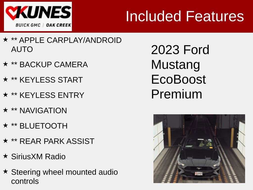 Used 2023 Ford Mustang Premium image 2