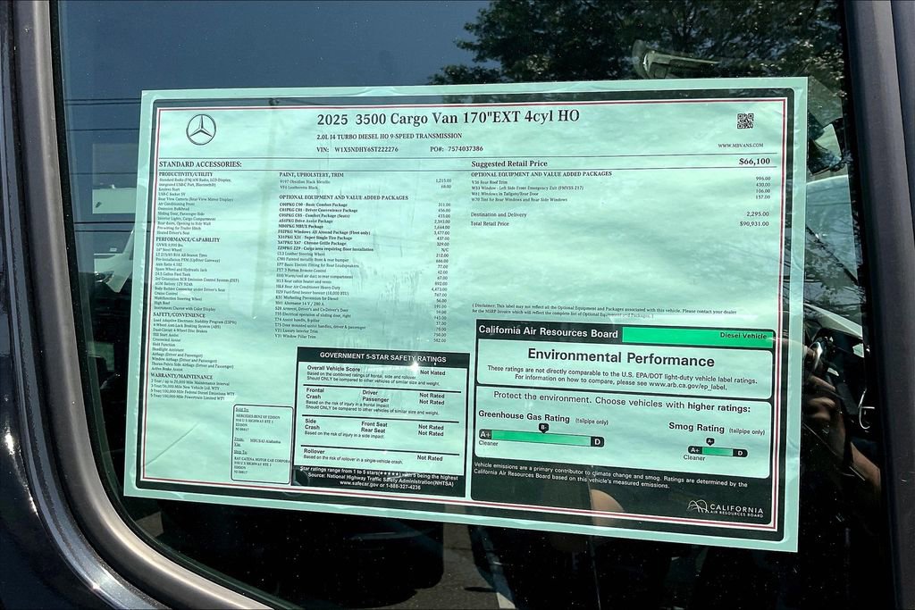 New 2025 Mercedes-Benz Sprinter 3500 image 12