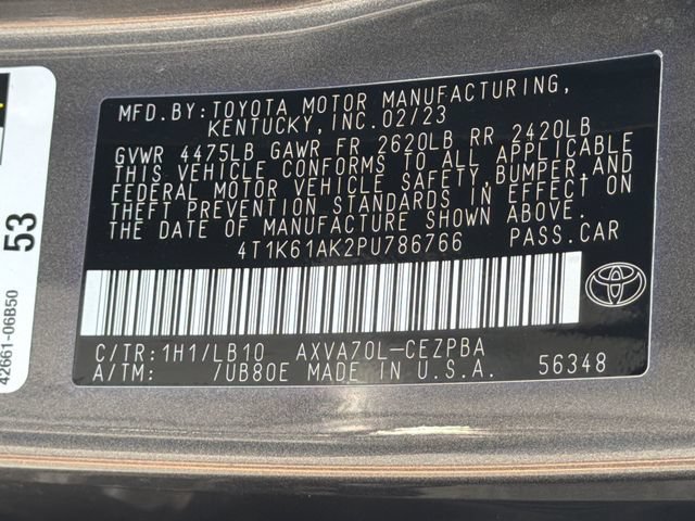 Certified 2023 Toyota Camry XSE FWD image 32